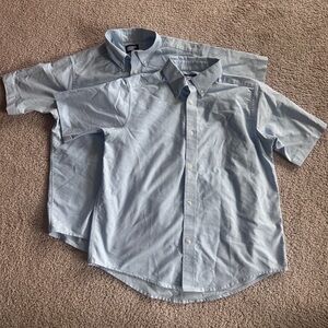 Lands’ End boys school dress oxford shirts size 14H